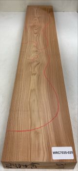 Body Rotzeder / Western Red Cedar, 2-tlg., Einzelstück #025